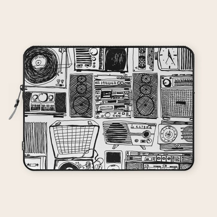Music Boxes Laptop Sleeve Gallery Image 1