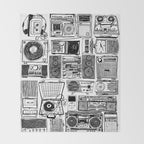 Music Boxes Throw Blanket Gallery Image 2