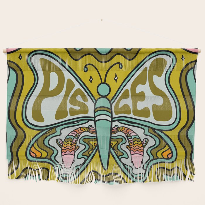 Pisces Butterfly Wall Hanging Gallery Image 1