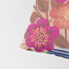 Still life Vase with Bouquet Bright colours Pillow Sham Gallery Image 4