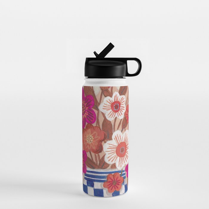 Still life Vase with Bouquet Bright colours Water Bottle Gallery Image 1