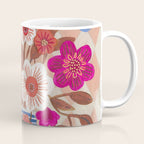Still life Vase with Bouquet Bright colours Coffee Mug Gallery Image 1