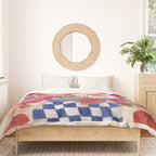 Still life Vase with Bouquet Bright colours Duvet Cover Gallery Image 3