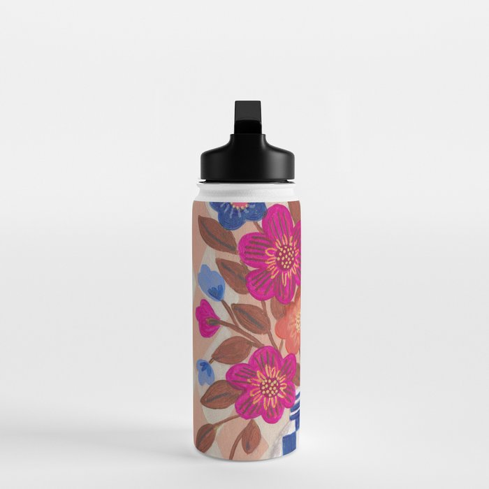Still life Vase with Bouquet Bright colours Water Bottle Gallery Image 3