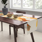 Abstract Floral Splashes Table Runner Gallery Image 2