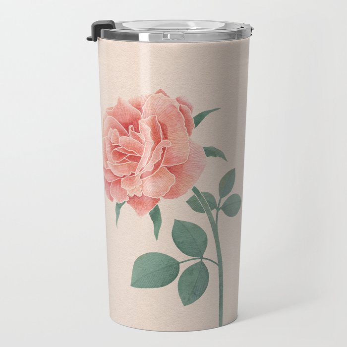 A Simple Rose Travel Mug Gallery Image 3
