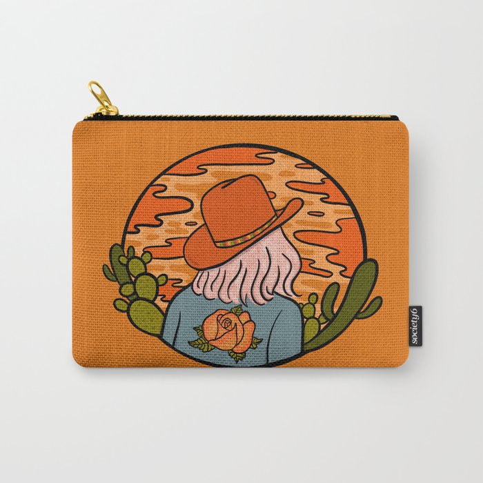 Desert Cowgirl Carry All Pouch Gallery Image 1