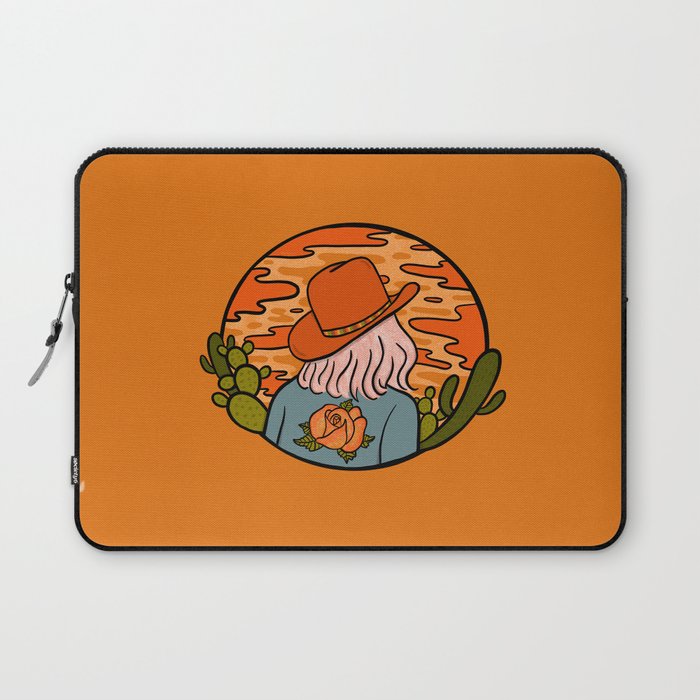 Desert Cowgirl Laptop Sleeve Gallery Image 1