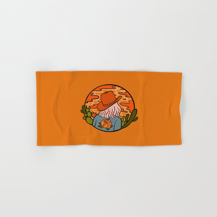 Desert Cowgirl Bath Towel Gallery Image 1