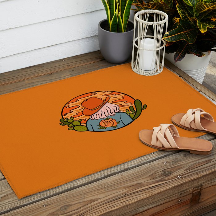 Desert Cowgirl Outdoor Rug Gallery Image 2