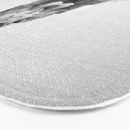 Chicken - Black & White Bath Mat Gallery Image 3