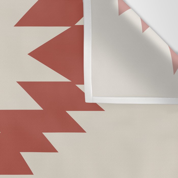 Southwestern Minimalism - Red Neutral Beige Wall Tapestry Gallery Image 3