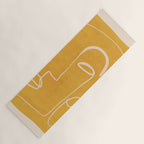 Abstract Face 33 Yoga Mat Gallery Image 1