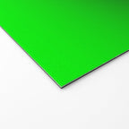 Black Lime Green Neon Nights Ombre Welcome Mat Gallery Image 2