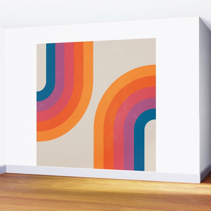 Vintage California Sun: Arches 02 Wall Mural Gallery Image 2
