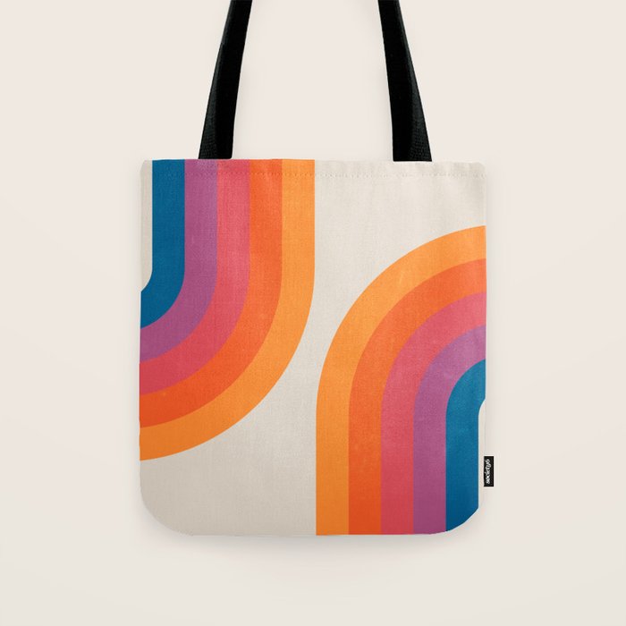 Vintage California Sun: Arches 02 Tote Bag Gallery Image 1