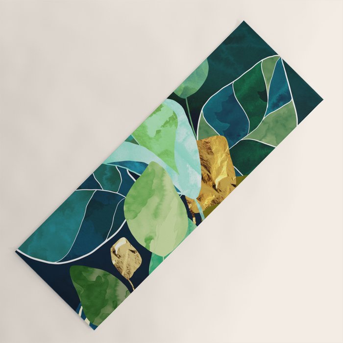 Indigo Plant I Yoga Mat Gallery Image 1