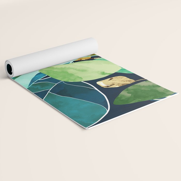 Indigo Plant I Yoga Mat Gallery Image 2