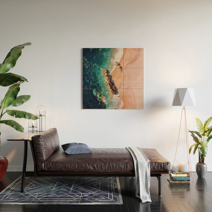 Miramar Beach Wood Wall Art Gallery Image 2