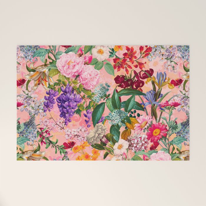 Blooming Oasis IV Welcome Mat Gallery Image 1