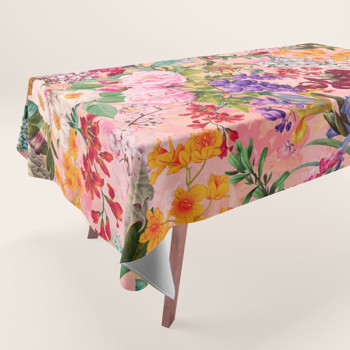 Blooming Oasis IV Tablecloth Gallery Image 1