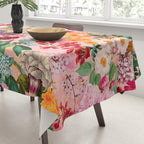 Blooming Oasis IV Tablecloth Gallery Image 3