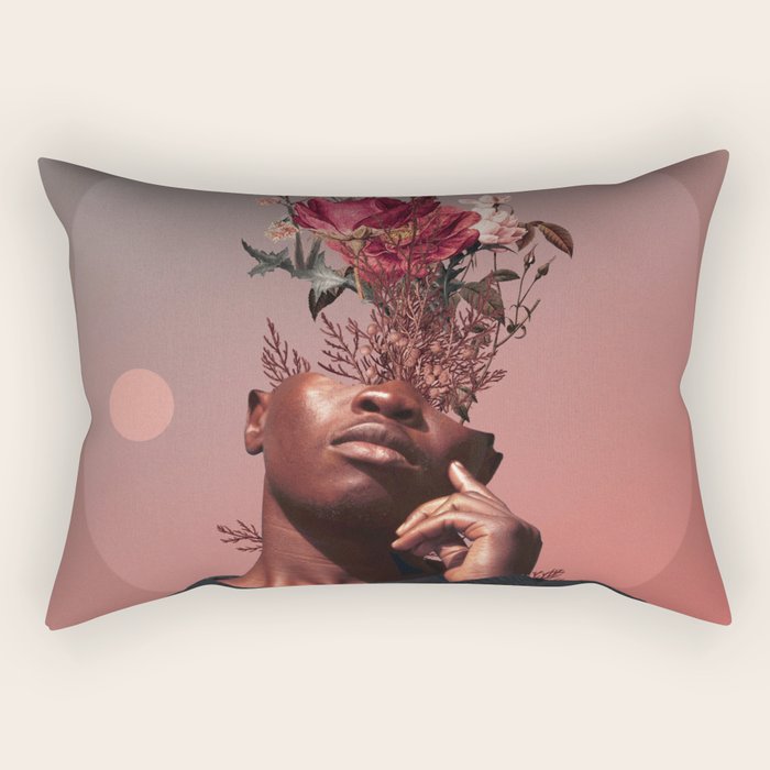 Pale memories of Dusk Rectangular Pillow Gallery Image 1