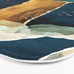 Golden Waterfall Bath Mat Gallery Image 3