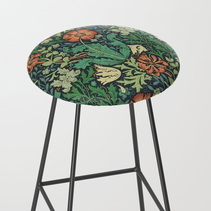 William Morris "Compton" Stool Gallery Image 2