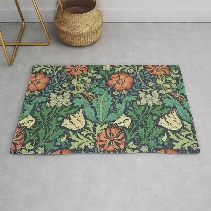 William Morris "Compton" Rug Gallery Image 1