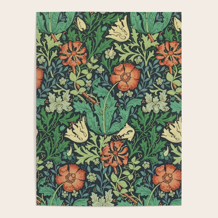 William Morris "Compton" Poster Gallery Image 1