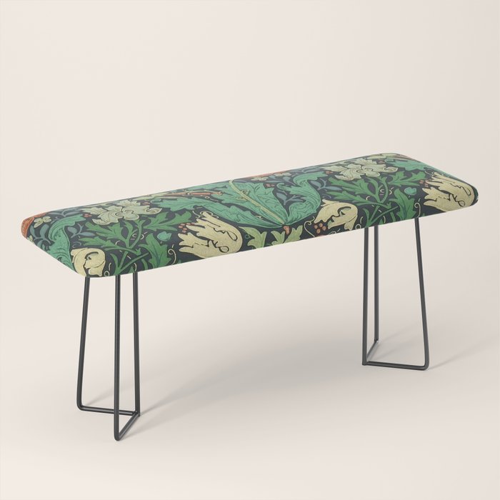 William Morris "Compton" Bench Gallery Image 1