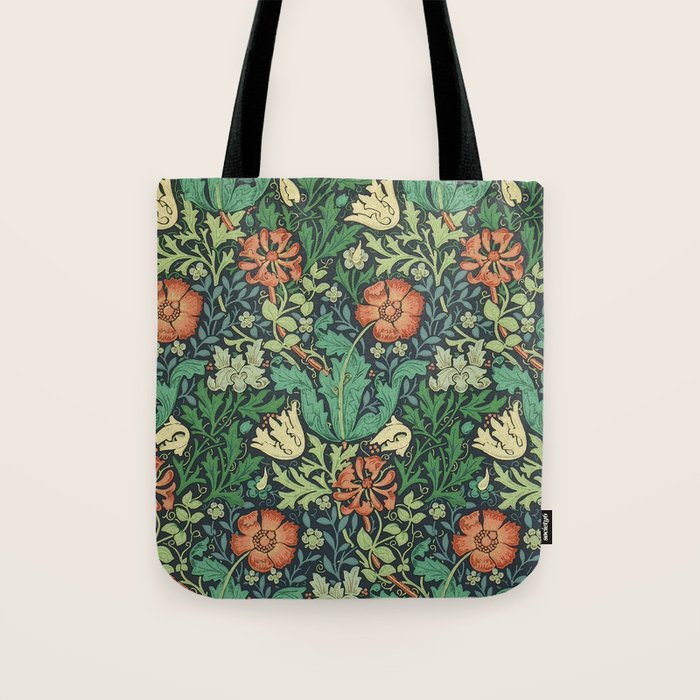 William Morris "Compton" Tote Bag Gallery Image 1
