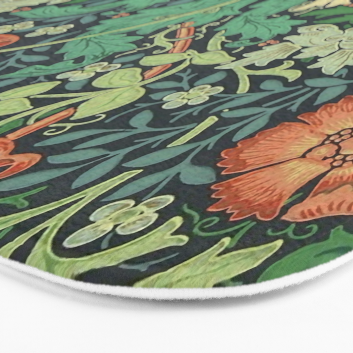 William Morris "Compton" Bath Mat Gallery Image 3
