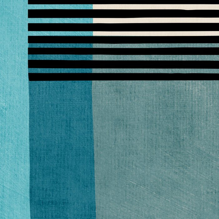 Blue Black Gray Abstract Bold Linen Wall Art 01 Coffee Mug Gallery Image 2
