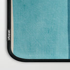 Blue Black Gray Abstract Bold Linen Wall Art 01 Laptop Sleeve Gallery Image 3