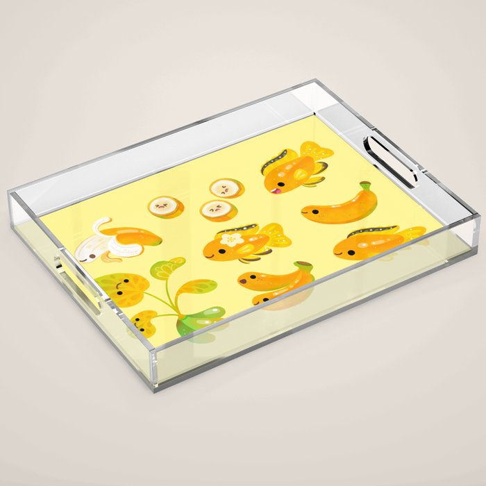 Banana cichlid Acrylic Tray Gallery Image 1