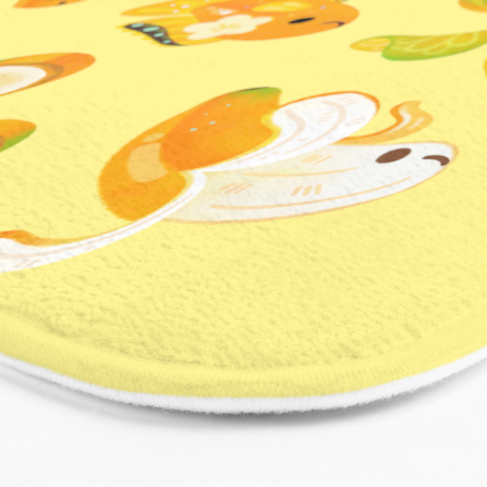 Banana cichlid Bath Mat Gallery Image 3
