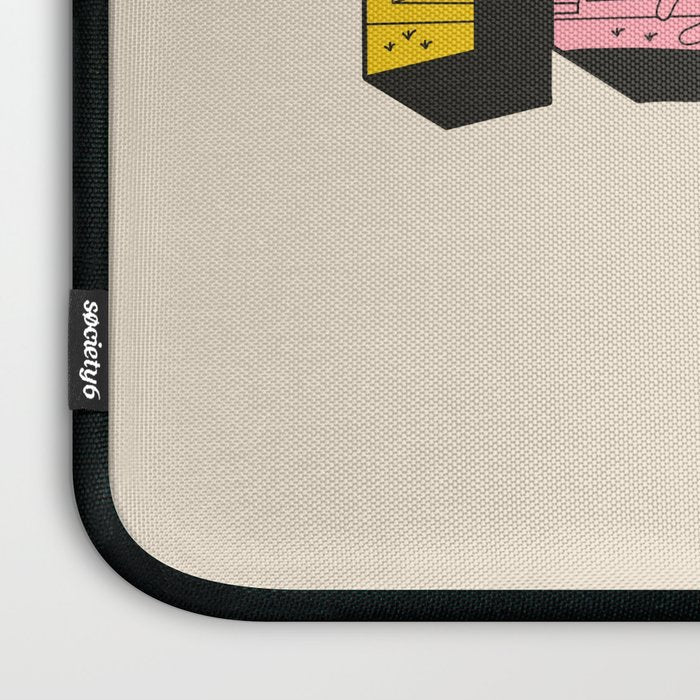 Greetings From Texas - Beige Laptop Sleeve Gallery Image 3