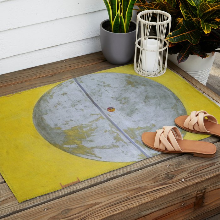 Hilma Af Klint The Dove Outdoor Rug Gallery Image 2