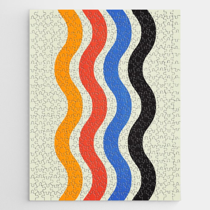 Bauhaus Waves Jigsaw Puzzle Gallery Image 1