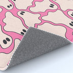 Pink Ghost Party Pop Art  Rug Gallery Image 4