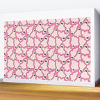 Pink Ghost Party Pop Art  Wall Mural Gallery Image 2