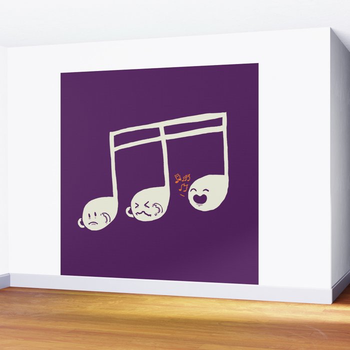 Sounds O.K. (off key) Wall Mural Gallery Image 2