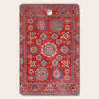 Red Suzani  Kazak Persian Rug Cutting Board Gallery Image 1