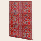 Red Suzani  Kazak Persian Rug Wallpaper Gallery Image 2