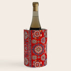 Red Suzani  Kazak Persian Rug Wine Chiller Gallery Image 2