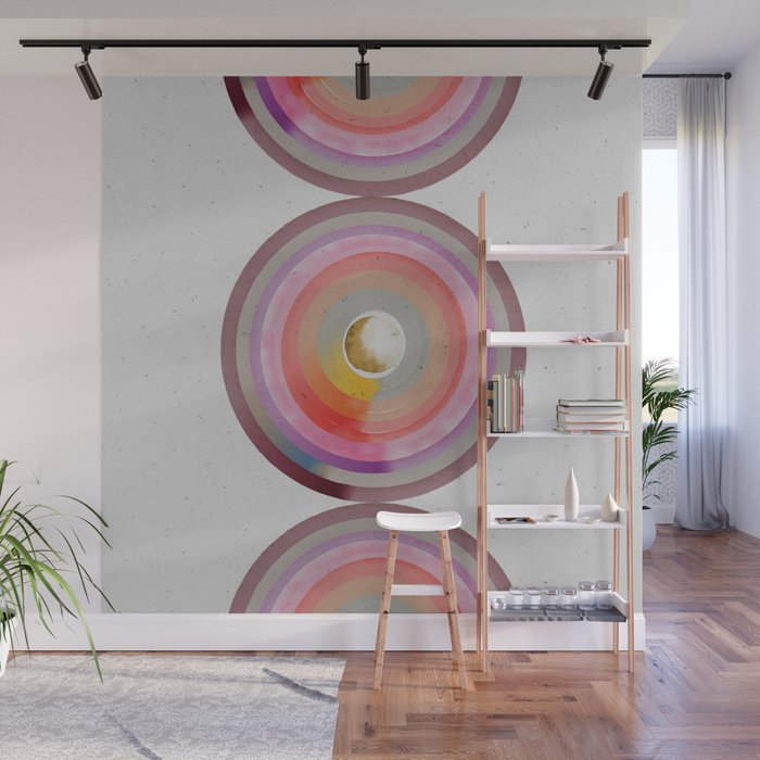 Desert Rainbow Wall Mural Gallery Image 1