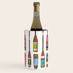 Paddles Lake Oars Colorful Wine Chiller Gallery Image 2