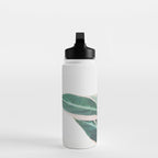 Pink Leaves II Water Bottle Gallery Image 3